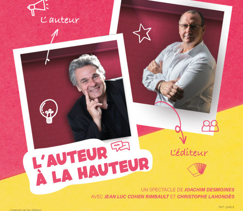 Le premier spectacle pensé pour les écrivains