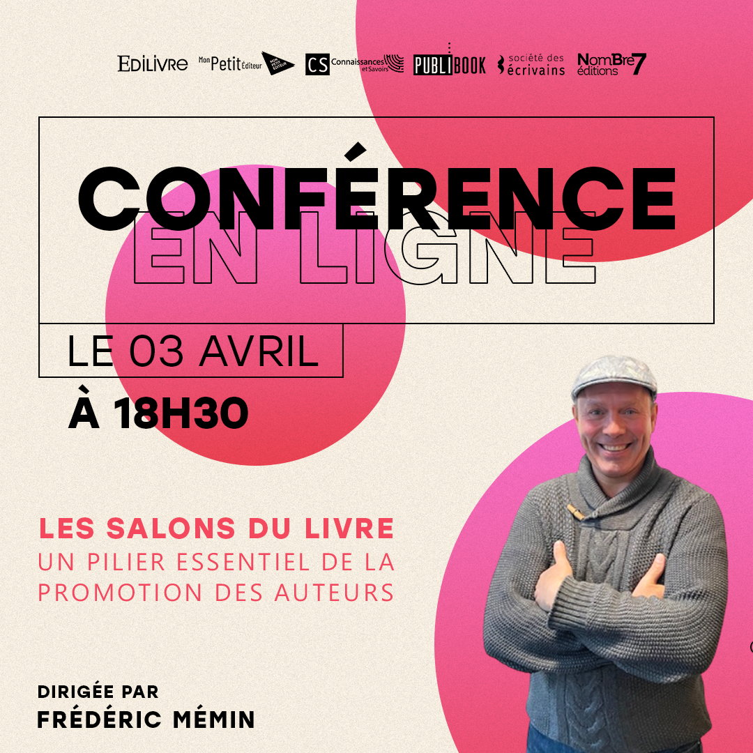 Affiche conférence en ligne Frédéric Mémin