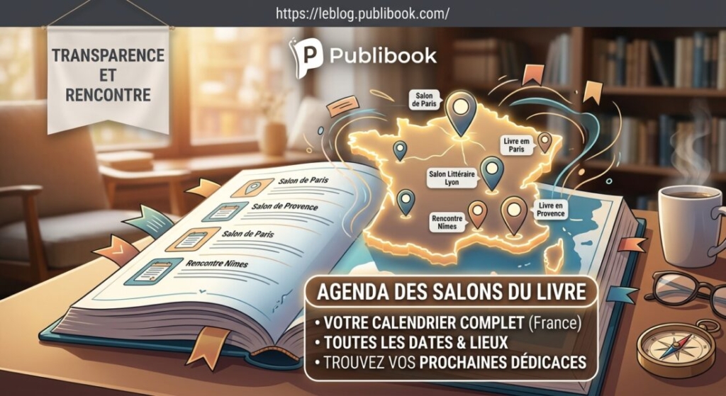 Agenda des salons du livre